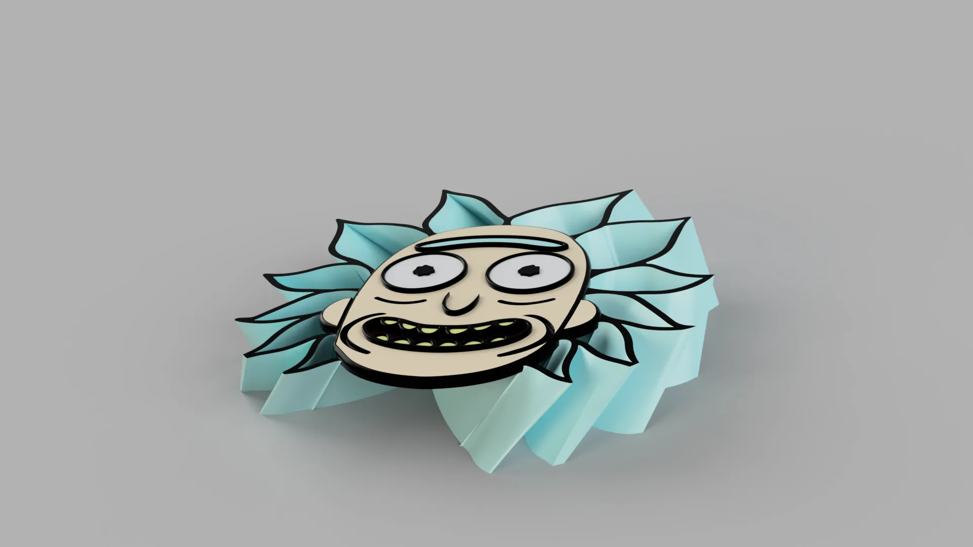 Fan Rick - Nhân vật quạt từ Rick and Morty