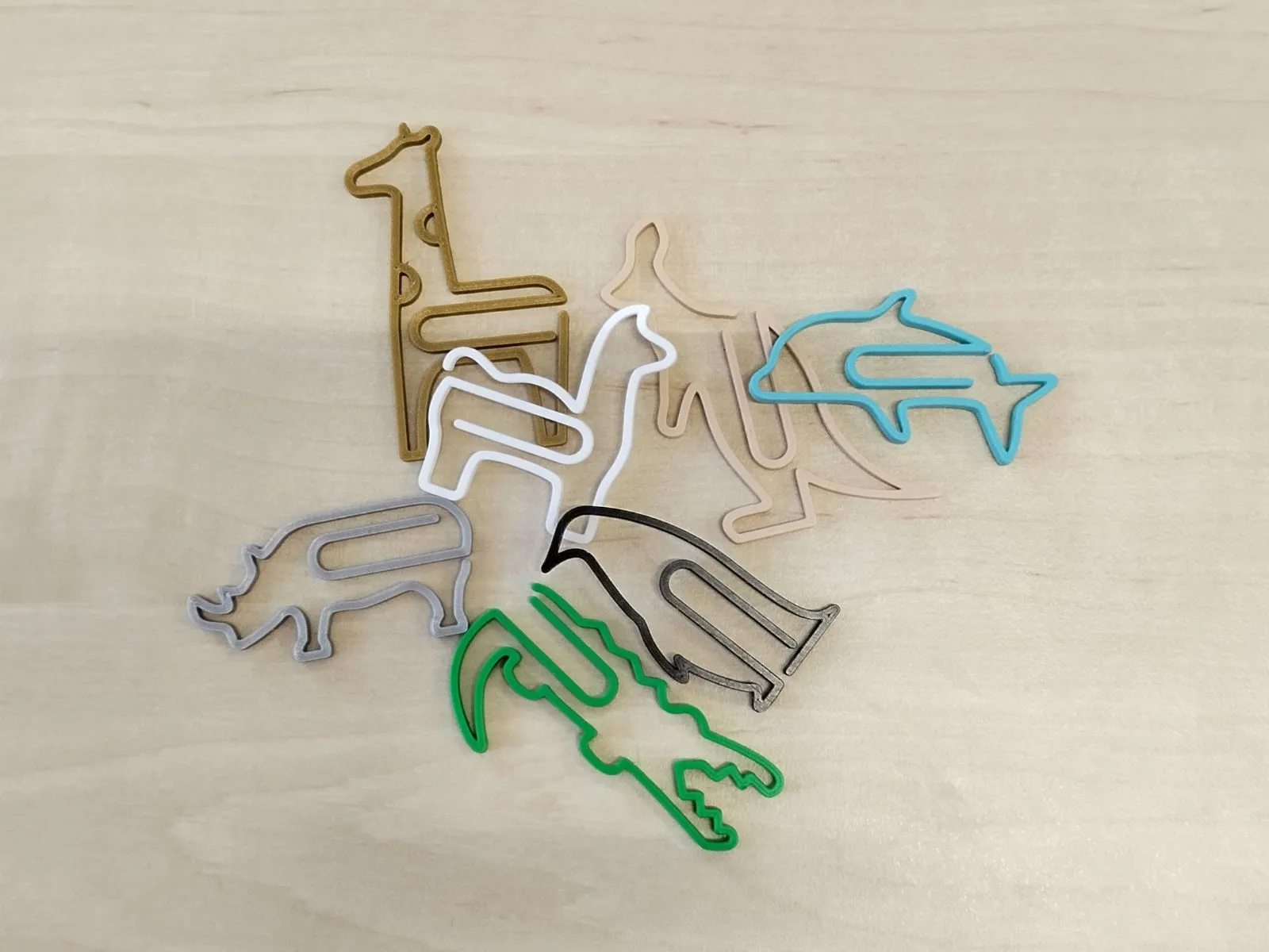 Kẹp giấy hình thú ngộ nghĩnh cho văn phòng