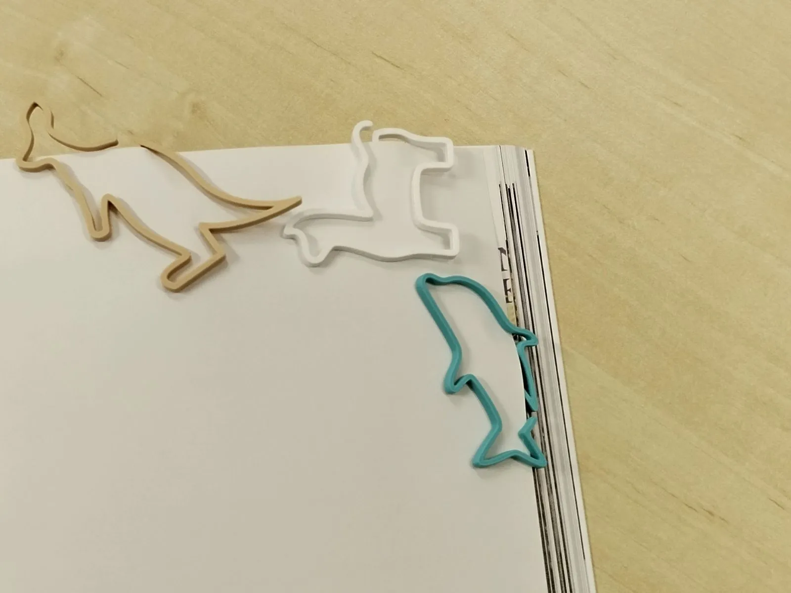 Kẹp giấy hình thú ngộ nghĩnh cho văn phòng