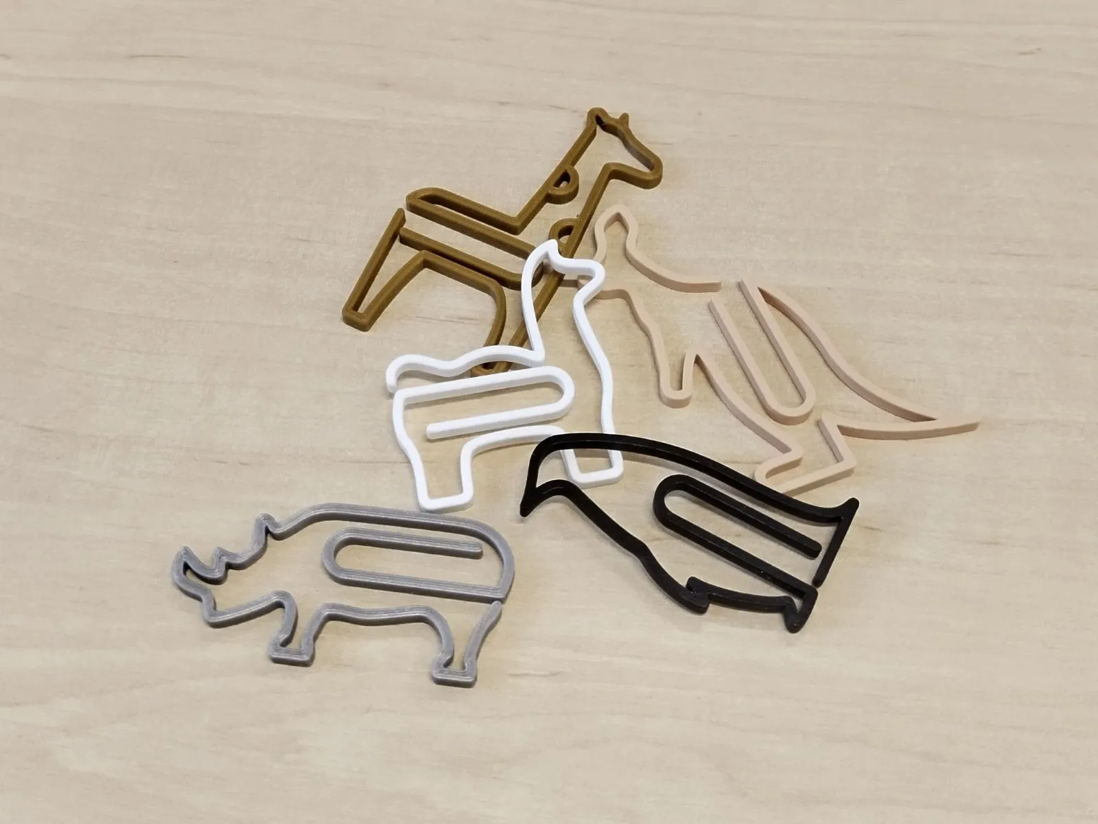 Kẹp giấy hình thú ngộ nghĩnh cho văn phòng