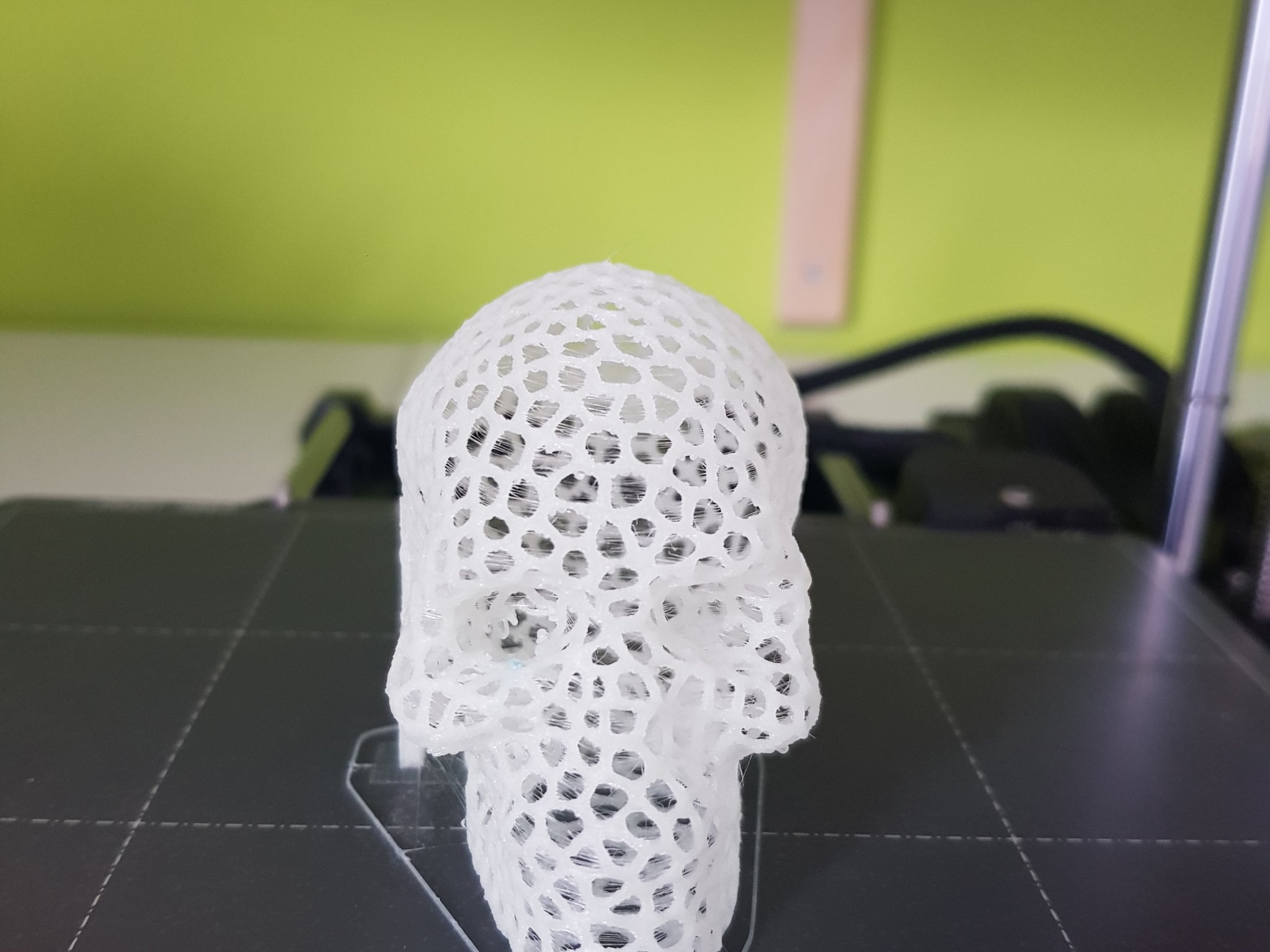 Đầu lâu Voronoi tiết kiệm vật liệu tối đa