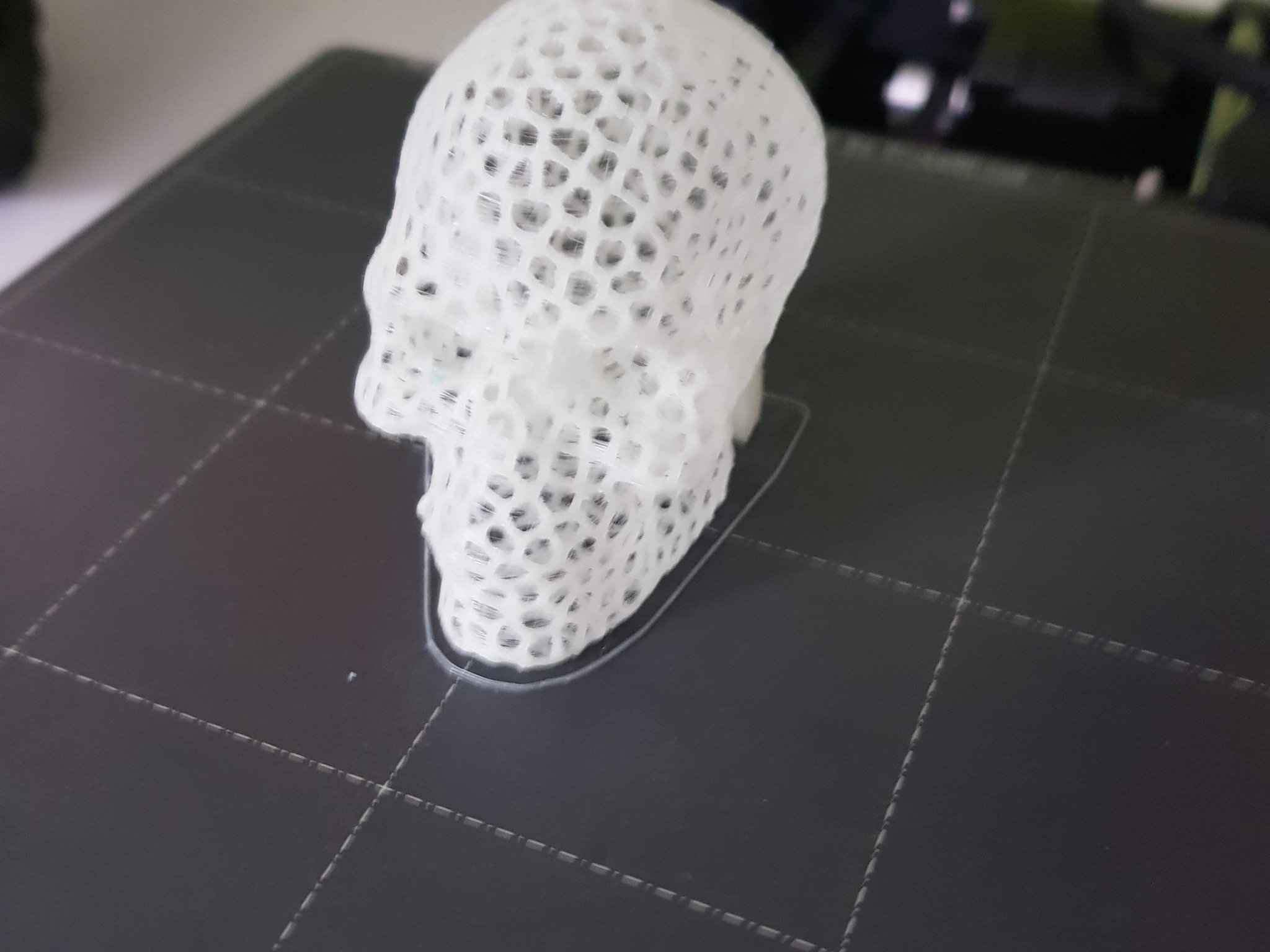 Đầu lâu Voronoi tiết kiệm vật liệu tối đa