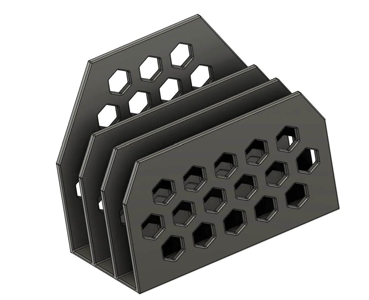 Giá đỡ bàn làm việc kiểu tổ ong cho giấy tờ và tài liệu