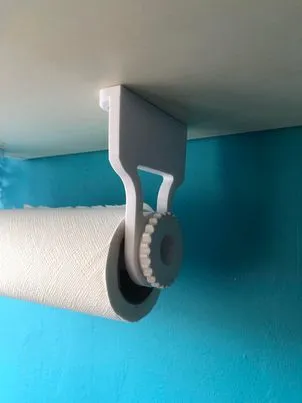 Giá đỡ khăn giấy đơn giản với thiết kế hai phần