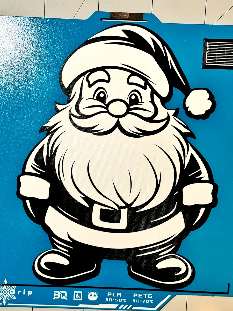 Trang trí tường Ông Già Noel cho mùa Giáng Sinh