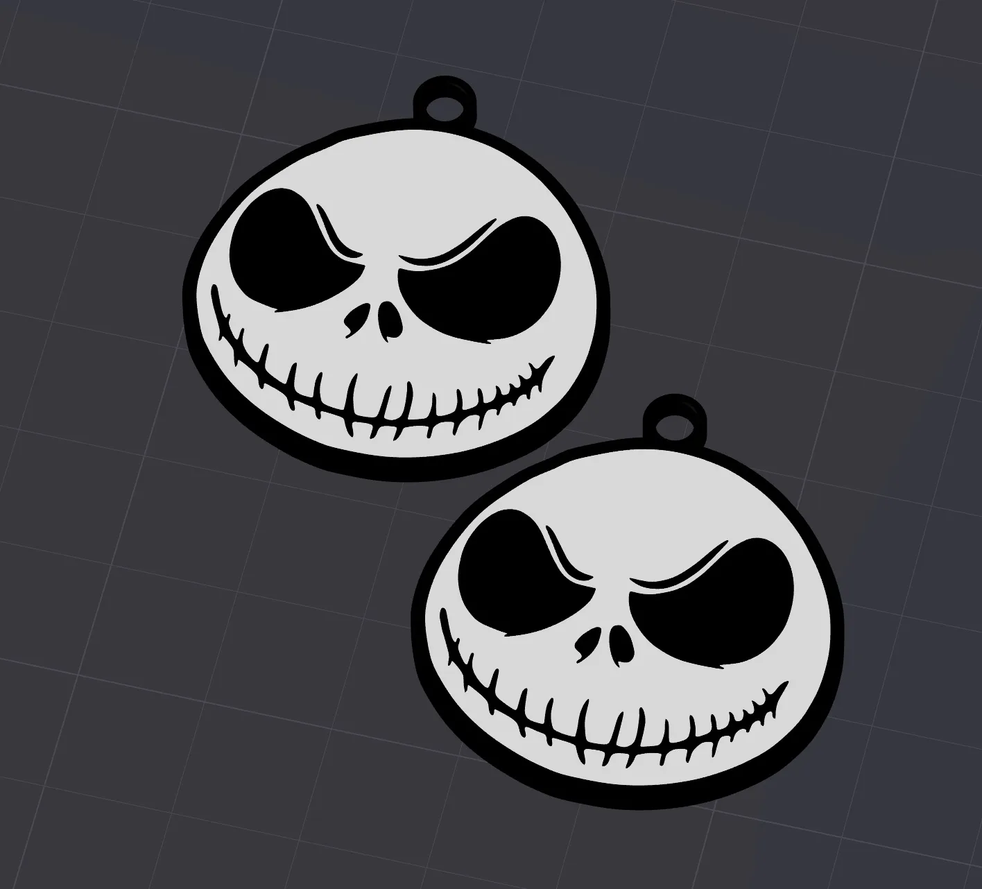 Bông tai Jack Skellington phong cách Halloween