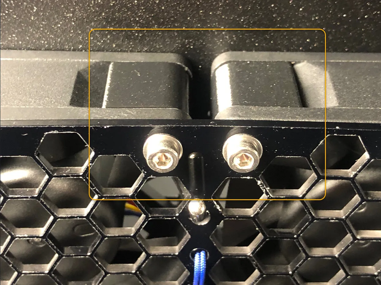 Bộ đệm quạt sau cho Prusa Core One