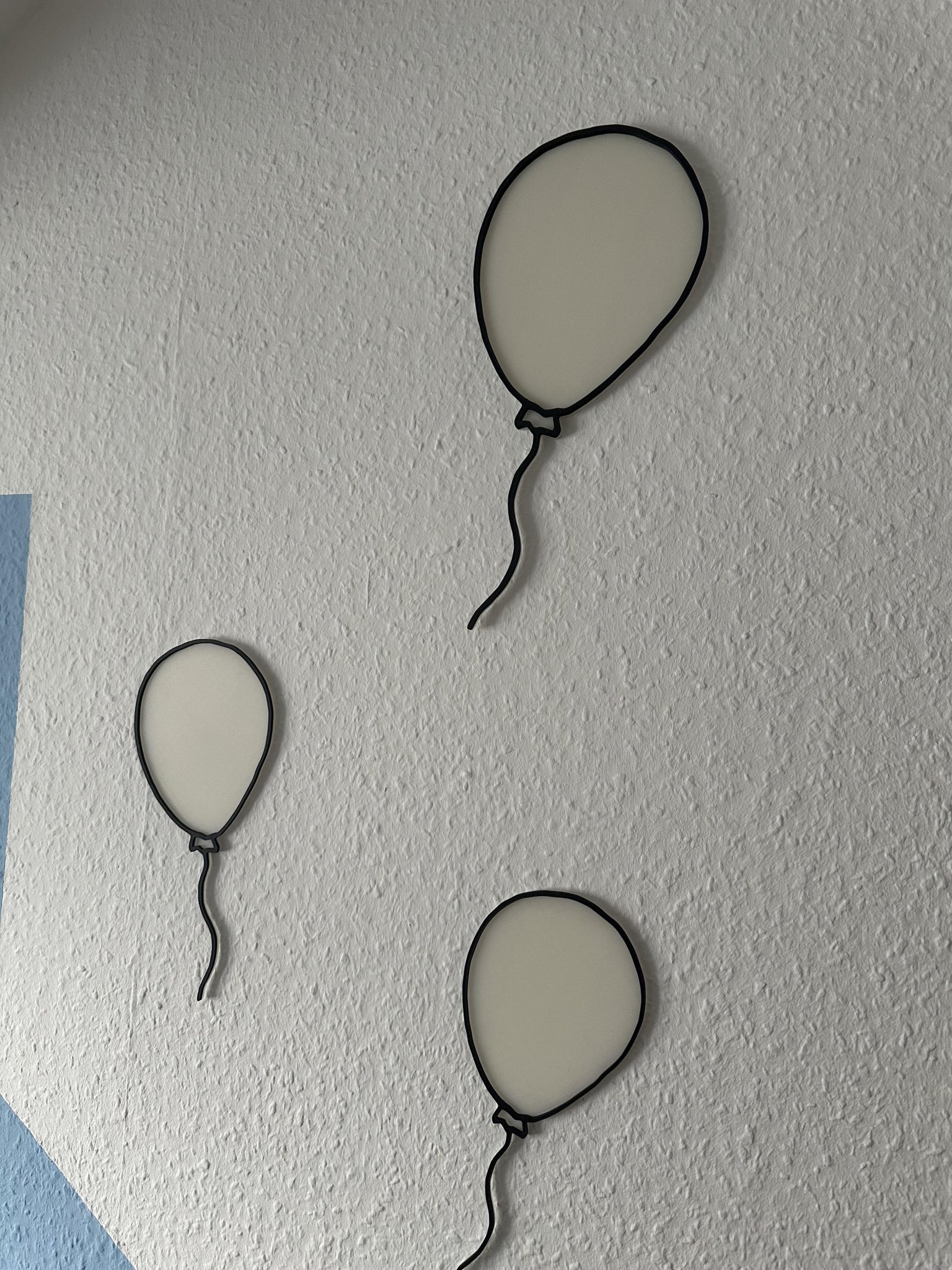 Mô hình bóng bay phát sáng trang trí phòng trẻ em