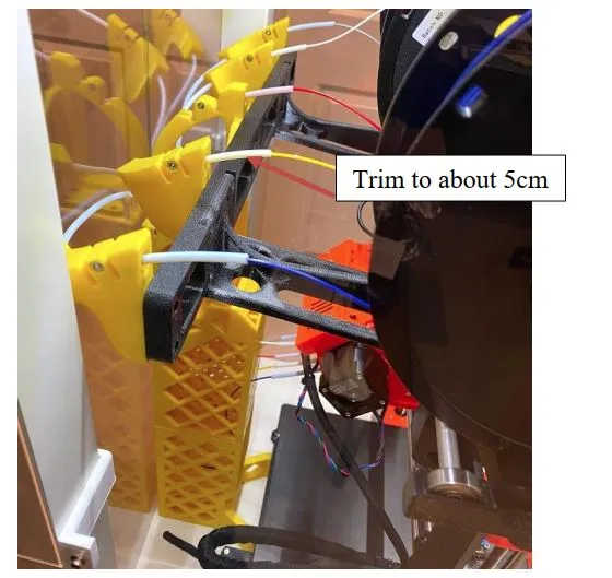 Bộ đệm in tháp cho Prusa Mk4/MMU3 và Mk3S/MMU2S