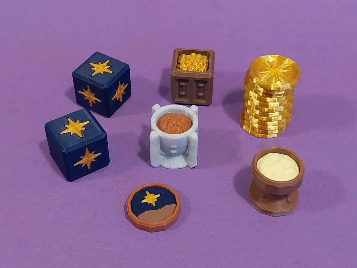 Trò chơi xúc xắc Quà tặng của các nhà thông thái - Bộ hoàn c...