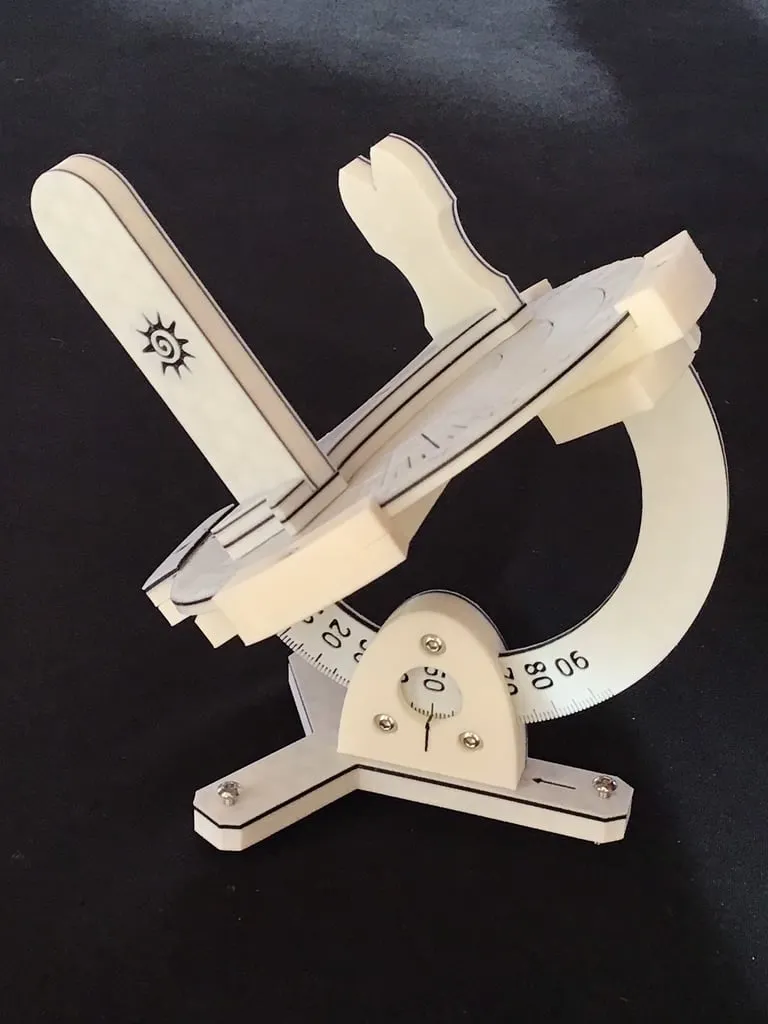 Đồng hồ mặt trời Heliochronometer chính xác nhất thế giới