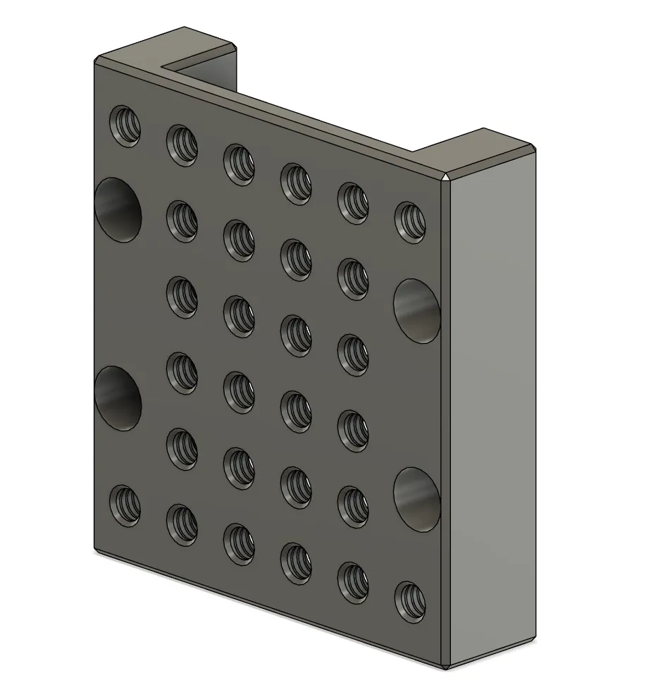 Bảng đỡ phô mai 1/4 cho camera Blackmagic