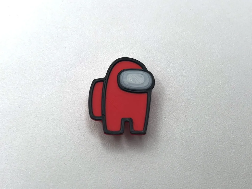 Nhân vật AmongUS Jibbit đa màu sắc cho Crocs