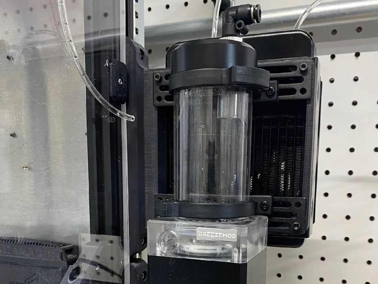 Giá đỡ quạt/radiator 120mm cho thanh nhôm 2020