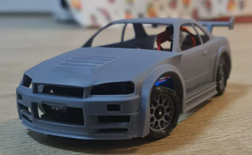 Thân xe Skyline cho mô hình RC tỷ lệ 1:28/24 Wltoys K969/MiniZ