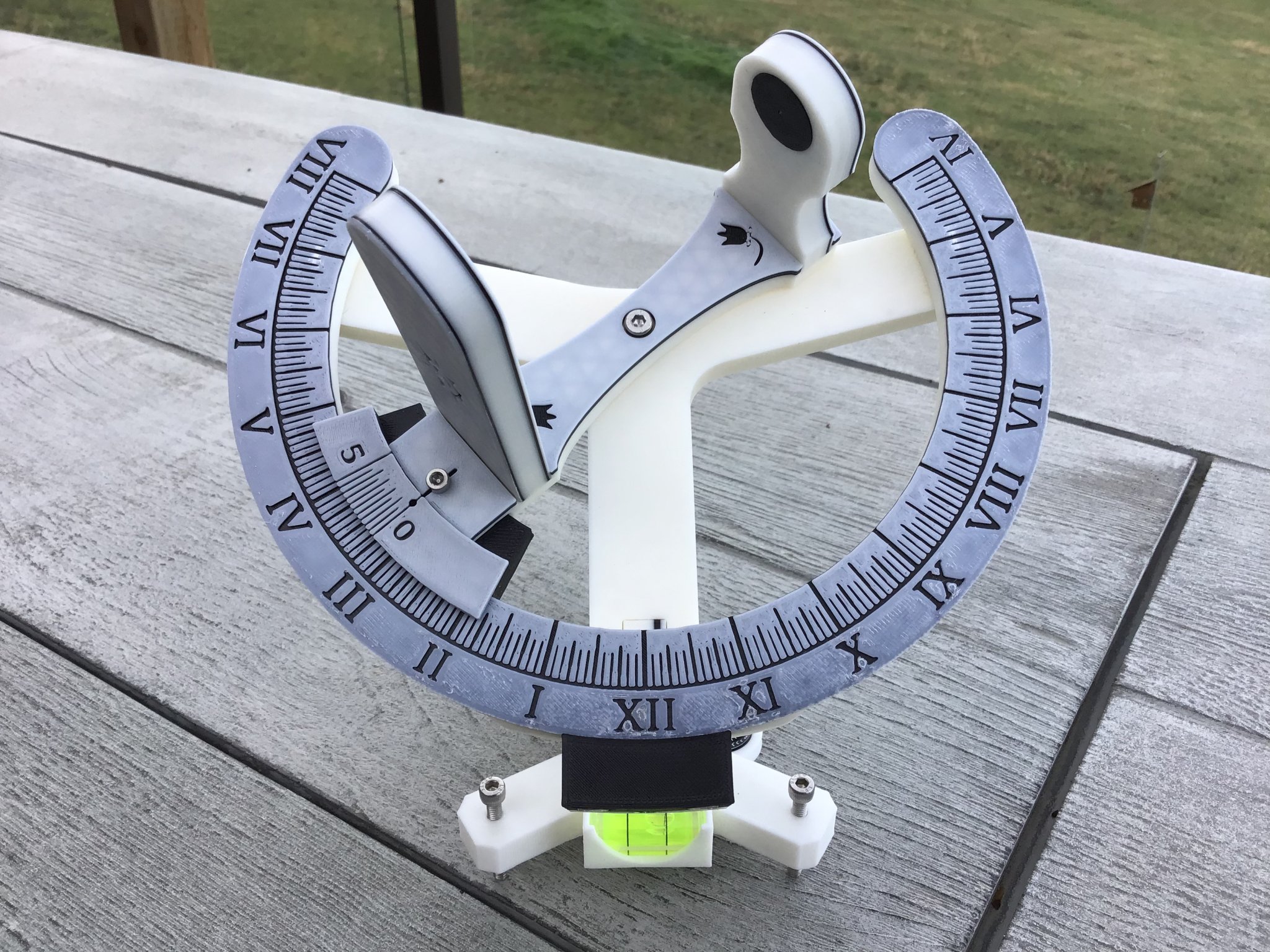 Đồng hồ mặt trời heliochronometer Gard B4003