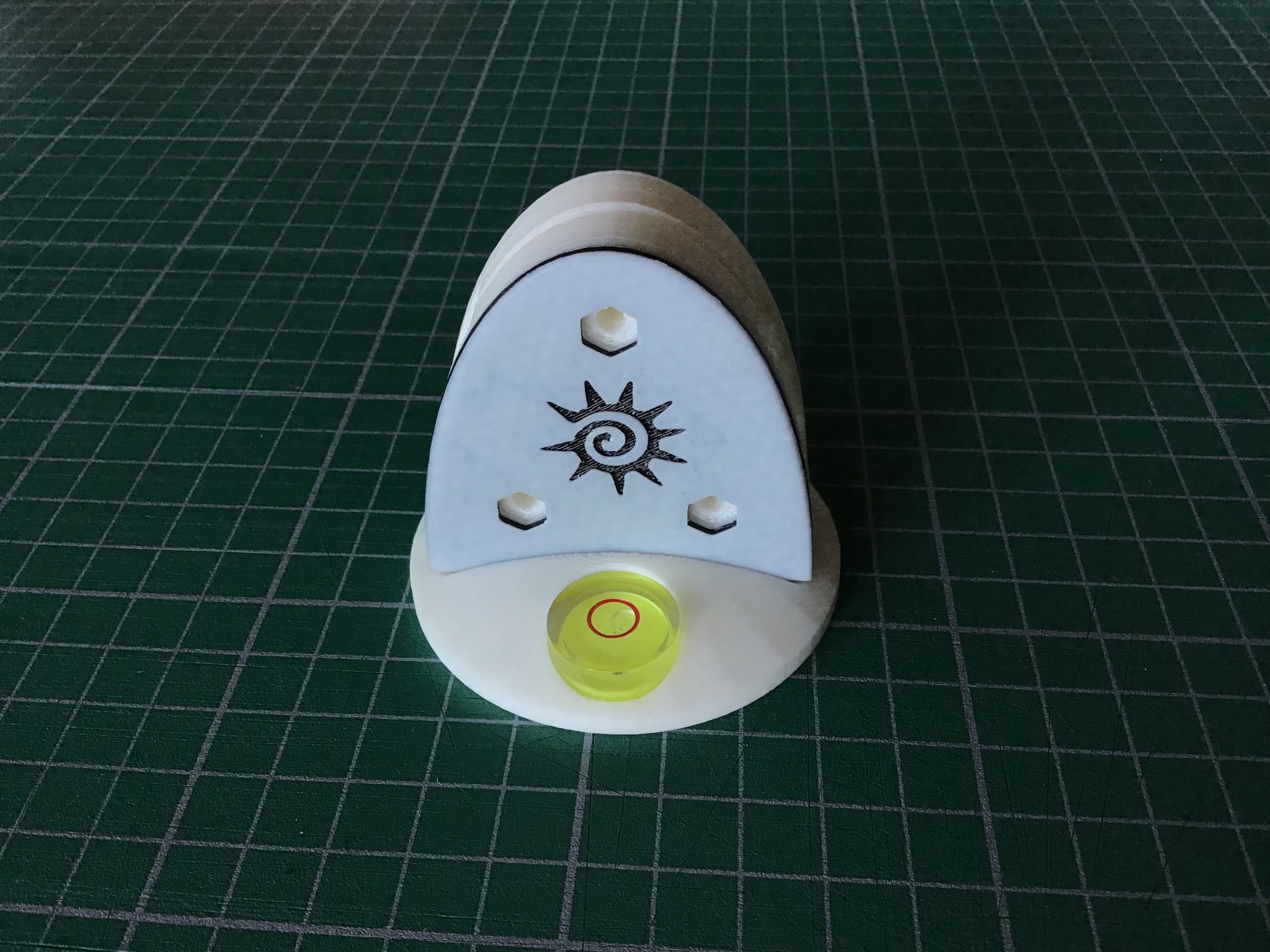 Giá đỡ đồng hồ mặt trời Heliochronometer cho chân máy hoặc c...