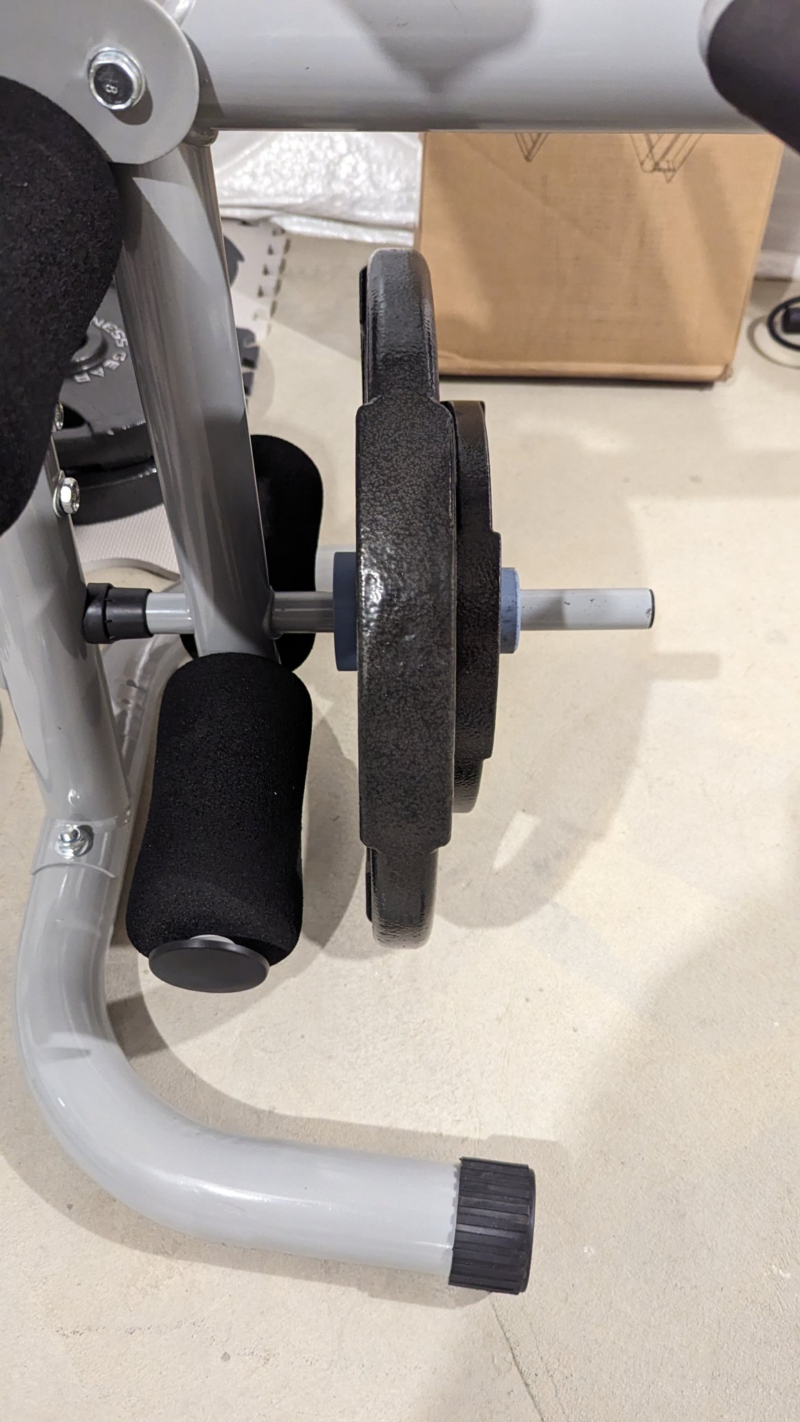 Bộ chuyển đổi cho máy nâng chân với thanh tạ 1" OD