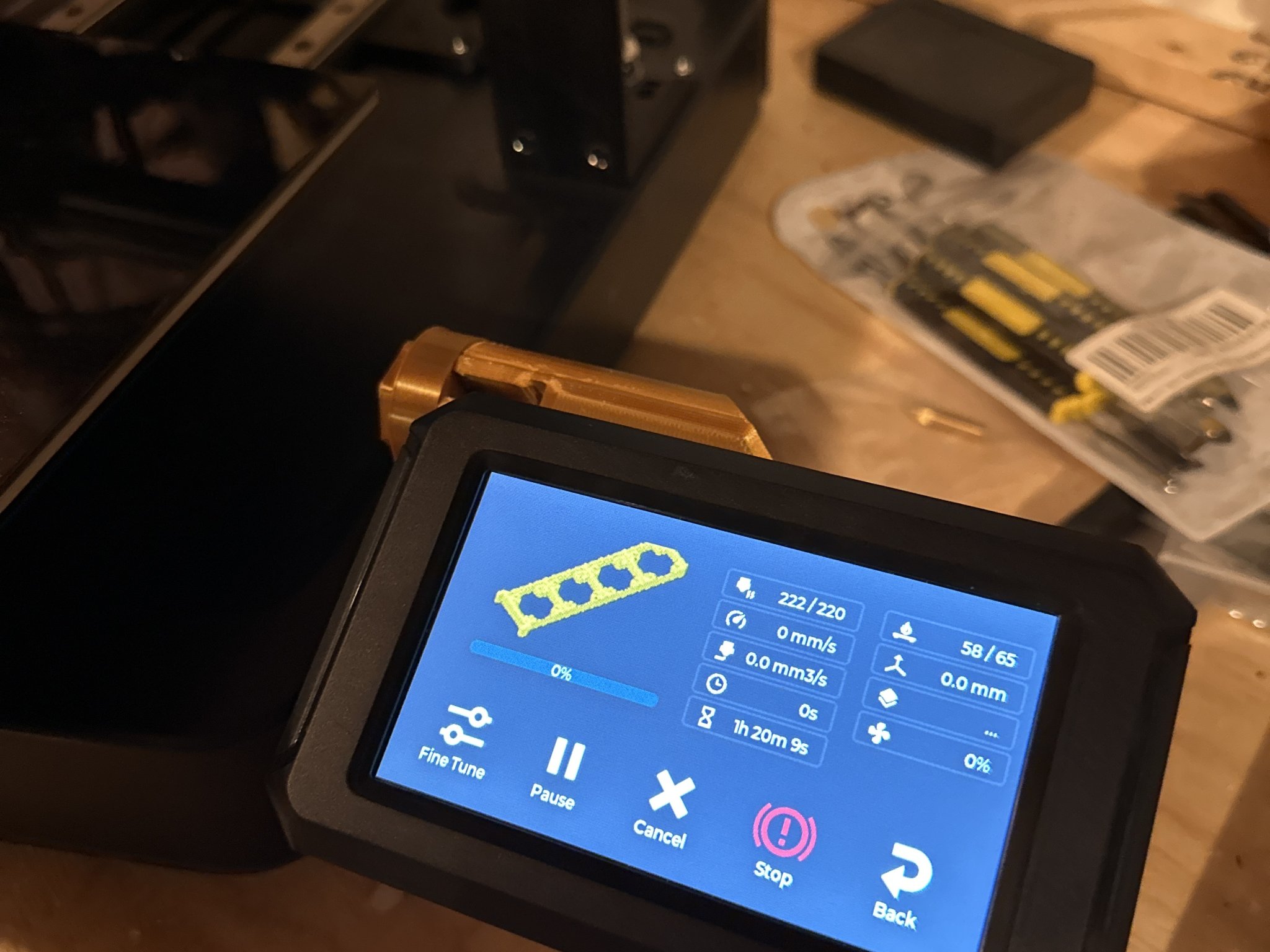 Giá đỡ nebula pad cho máy in 3D Ender 3 V3 KE/SE