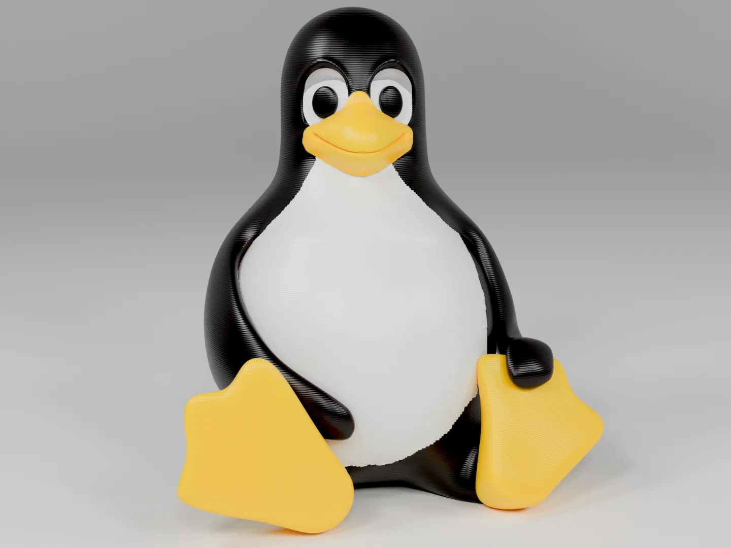 Nhân vật Tux – chim cánh cụt biểu tượng của Linux