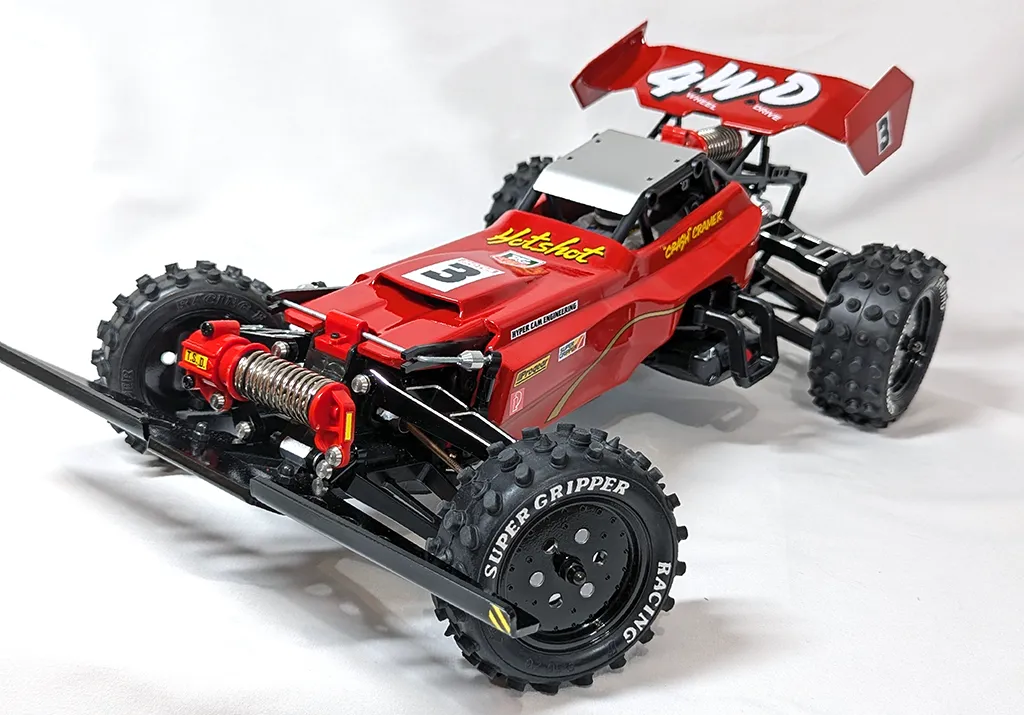 Thân xe và cánh thay thế cho TAMIYA Hotshot 1/10