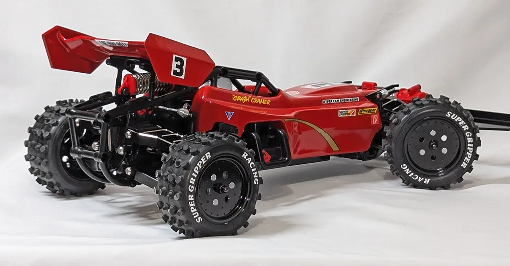 Thân xe và cánh thay thế cho TAMIYA Hotshot 1/10