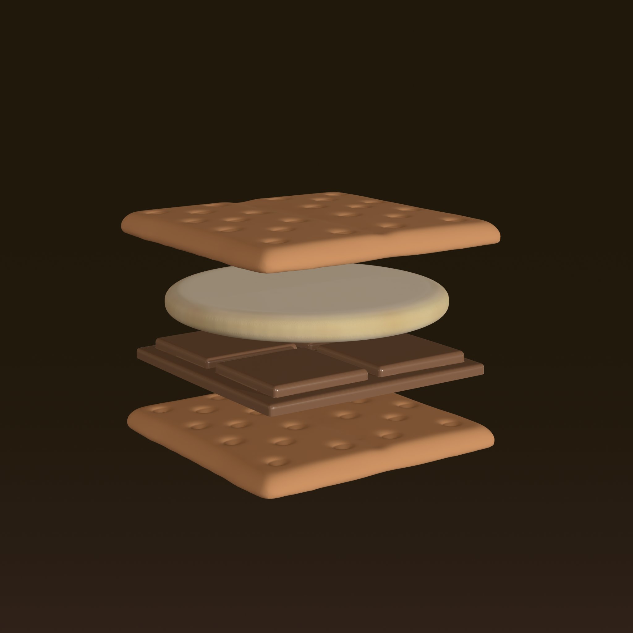 Giá đỡ ly smores xếp chồng dễ thương