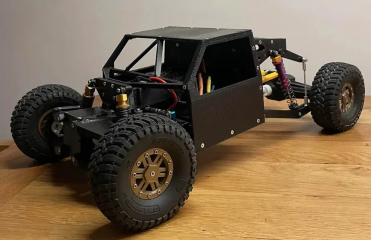 Các bộ phận khung chính của Trophy Truck V4 4x4