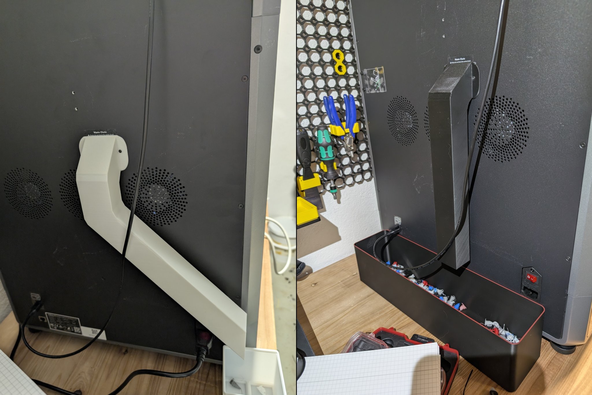 Bệ trượt phân cho máy in Creality K2 Plus kèm hộp