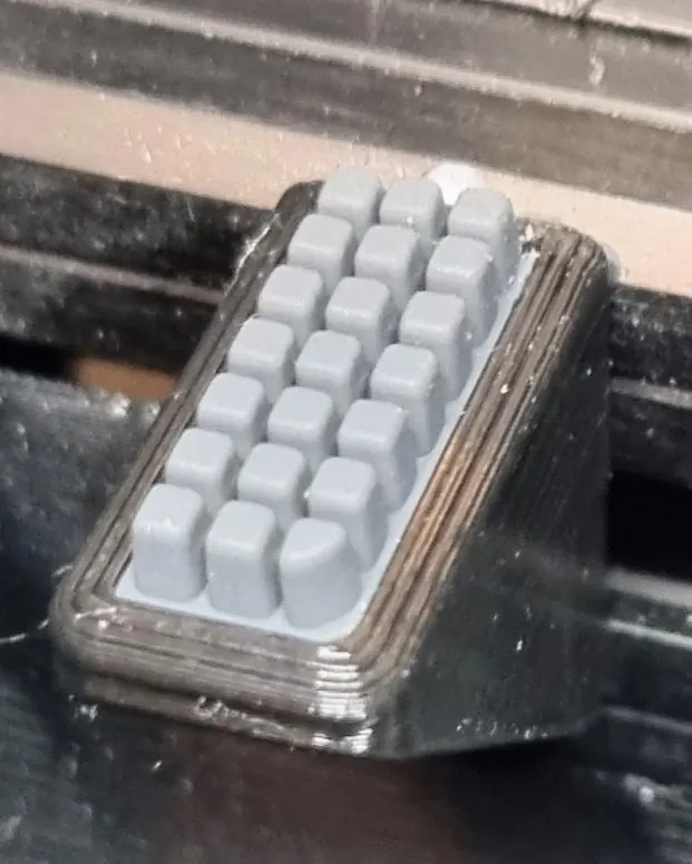 Bàn chải silicone cho vòi phun Prusa XL với khóa xoay