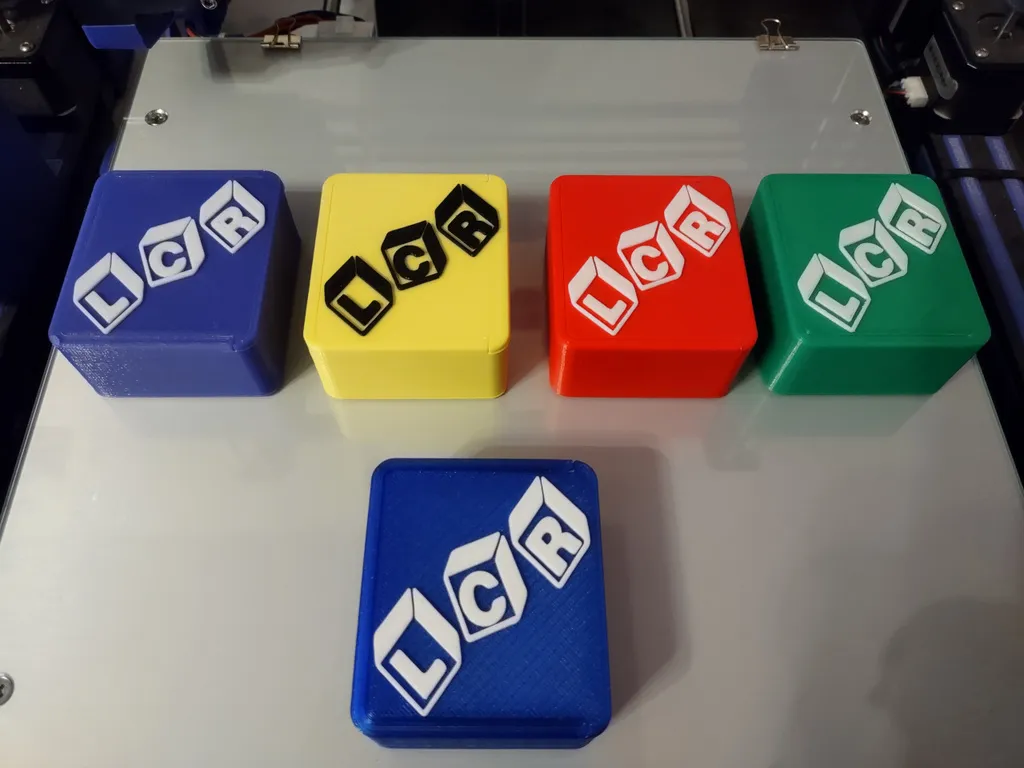 Trò chơi xúc xắc Left Center Right cho nhóm bạn