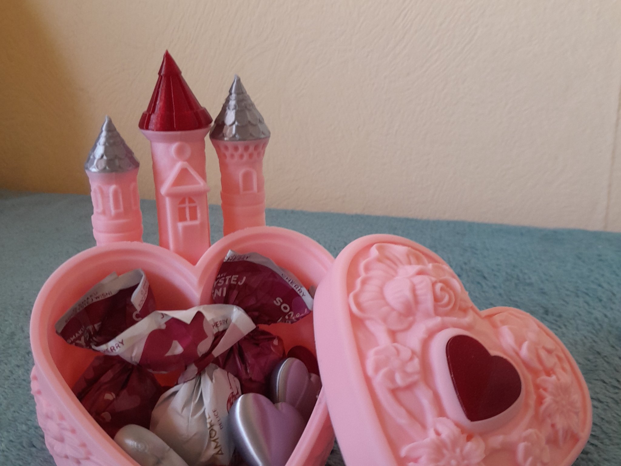 Hộp kẹo Valentine cho công chúa