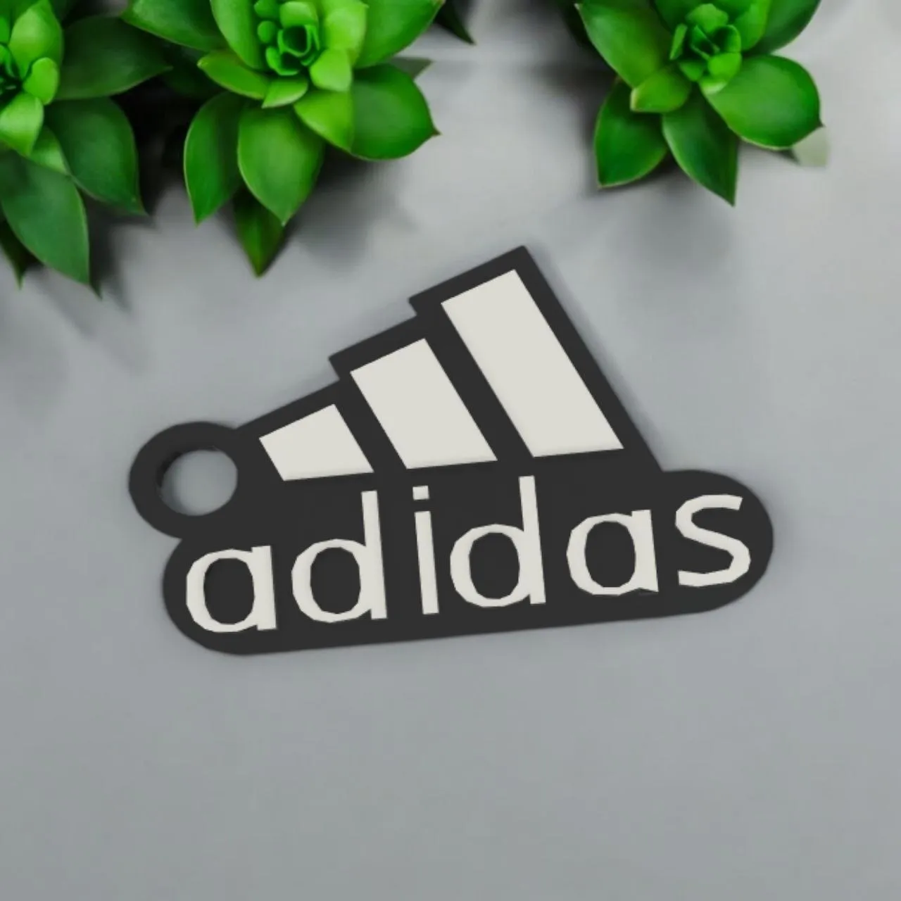 Móc khóa Adidas in 3D tùy chỉnh và độc đáo