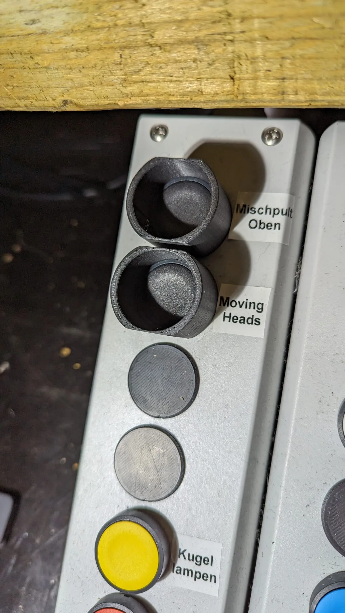 Nắp bịt mù 22mm cho lỗ nút nhấn/đèn