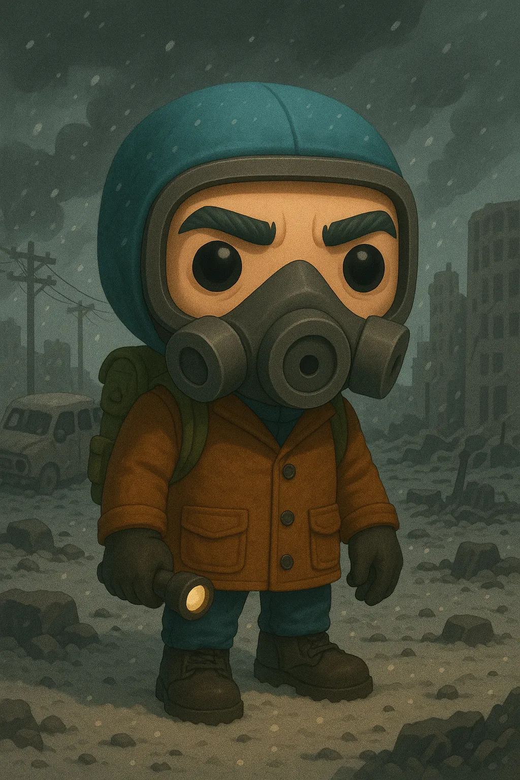 Nhân vật El eternauta phong cách Funko Pop