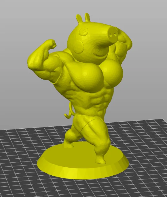 Peppa Heo Cơ Bắp Hài Hước