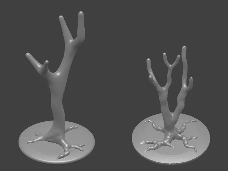 Cơ sở gỗ và cây cối cho trò chơi mô phỏng rừng