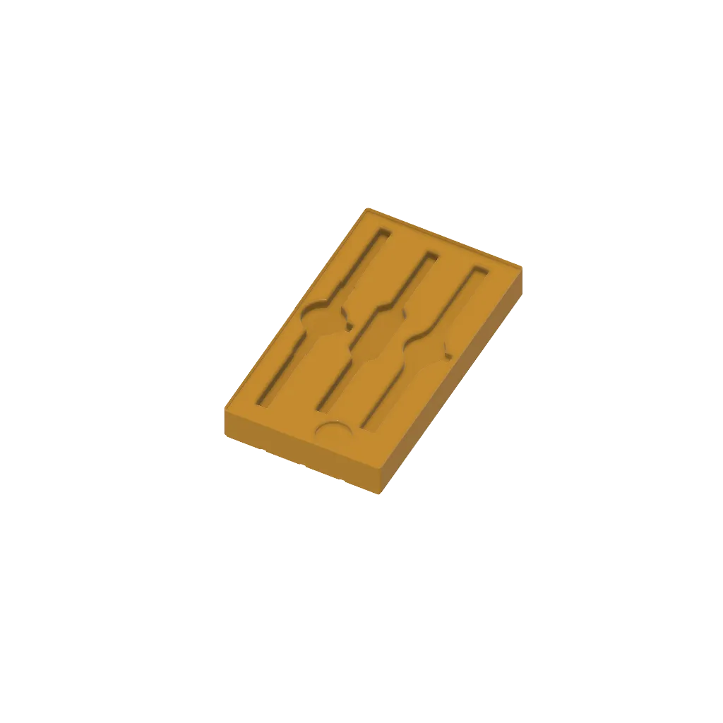 Kệ lưu trữ mũi khoan và đục Gridfinity