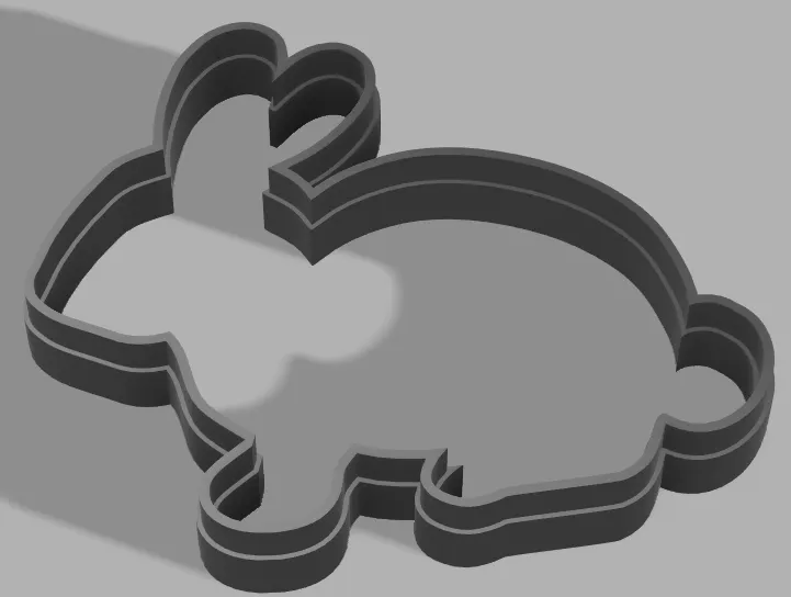 Cutter bánh quy hình thỏ cho lễ Phục Sinh