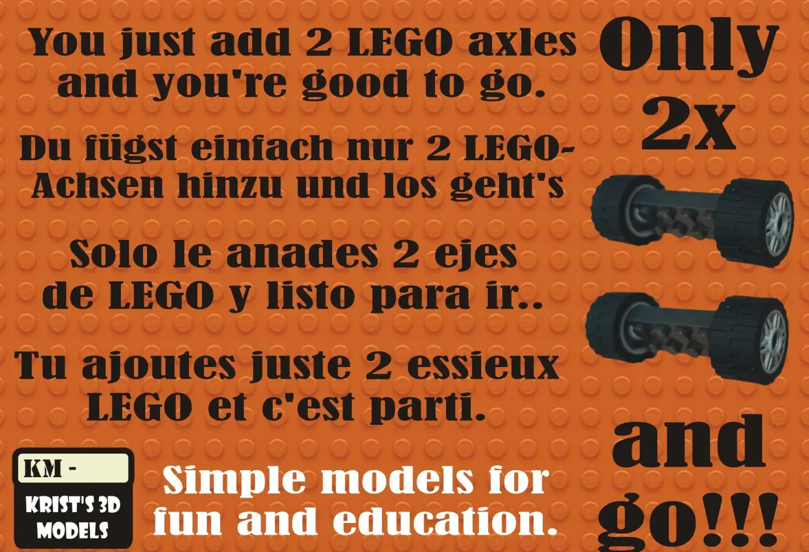 Mô hình xe Abarth 500 bằng LEGO chi tiết và sinh động