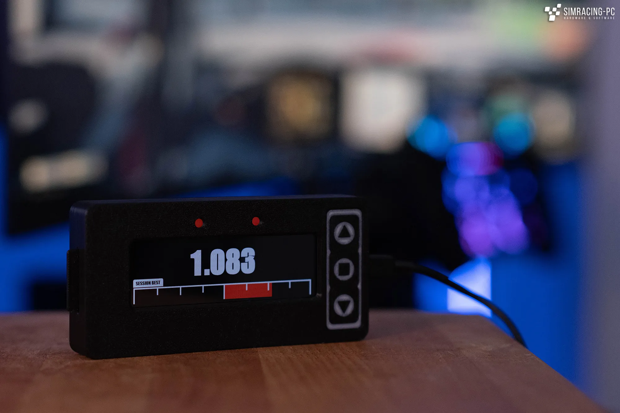 Đồng hồ đếm vòng đua Simracing với màn hình VoCore 4 inch