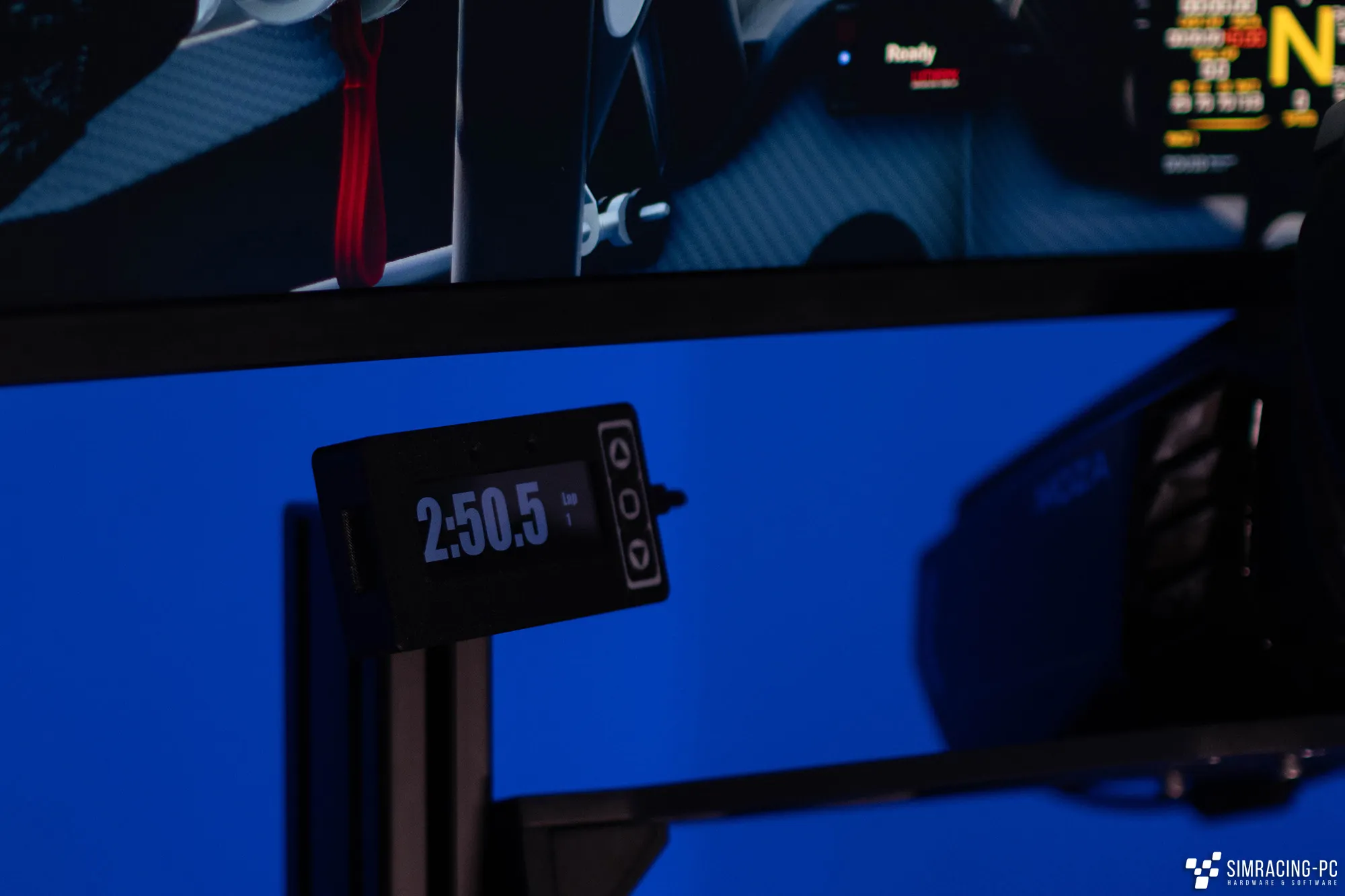 Đồng hồ đếm vòng đua Simracing với màn hình VoCore 4 inch