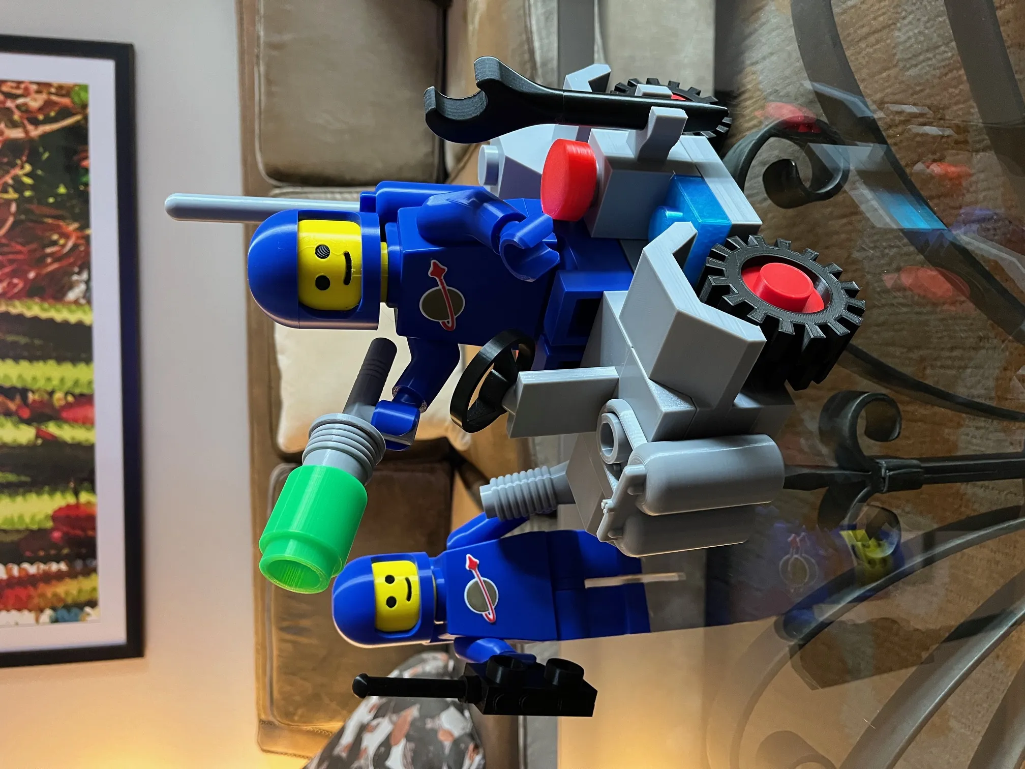 Xe Buggy Mặt Trăng cho Nhân Vật Phi Hành Gia BigBricks