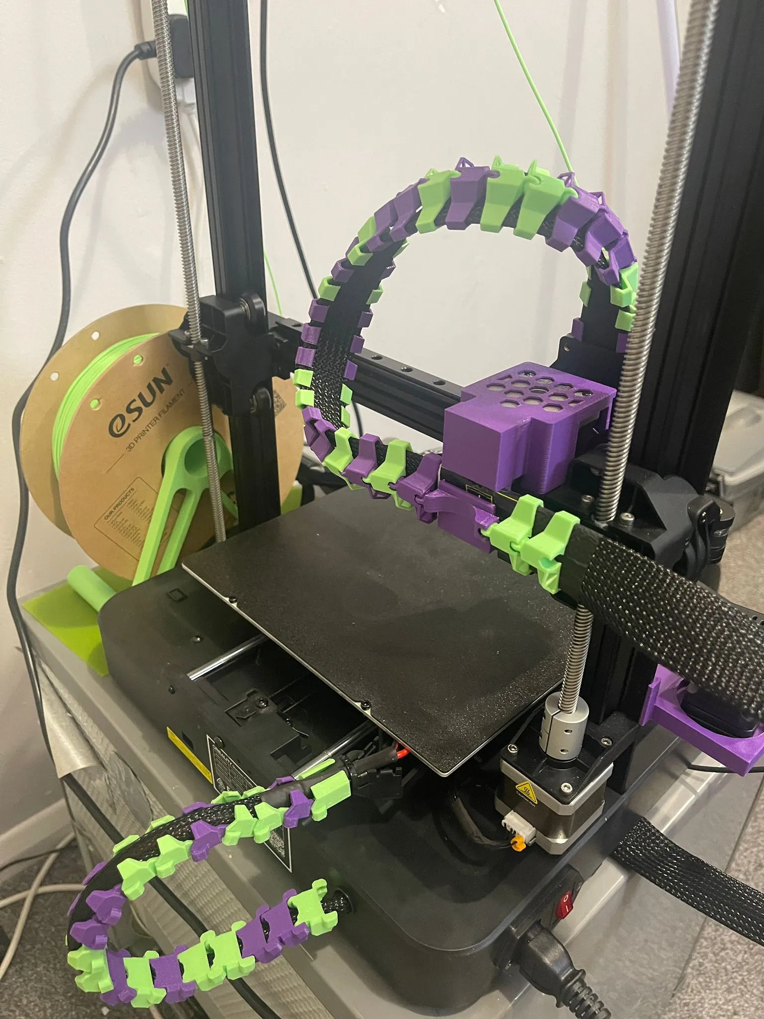 Nắp động cơ Radioactive cho máy in Ender 3 V3 KE