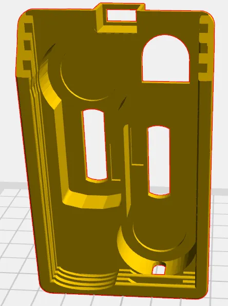 Giá đỡ thẻ CAC và 2 token RSA với lỗ xỏ dây lưng