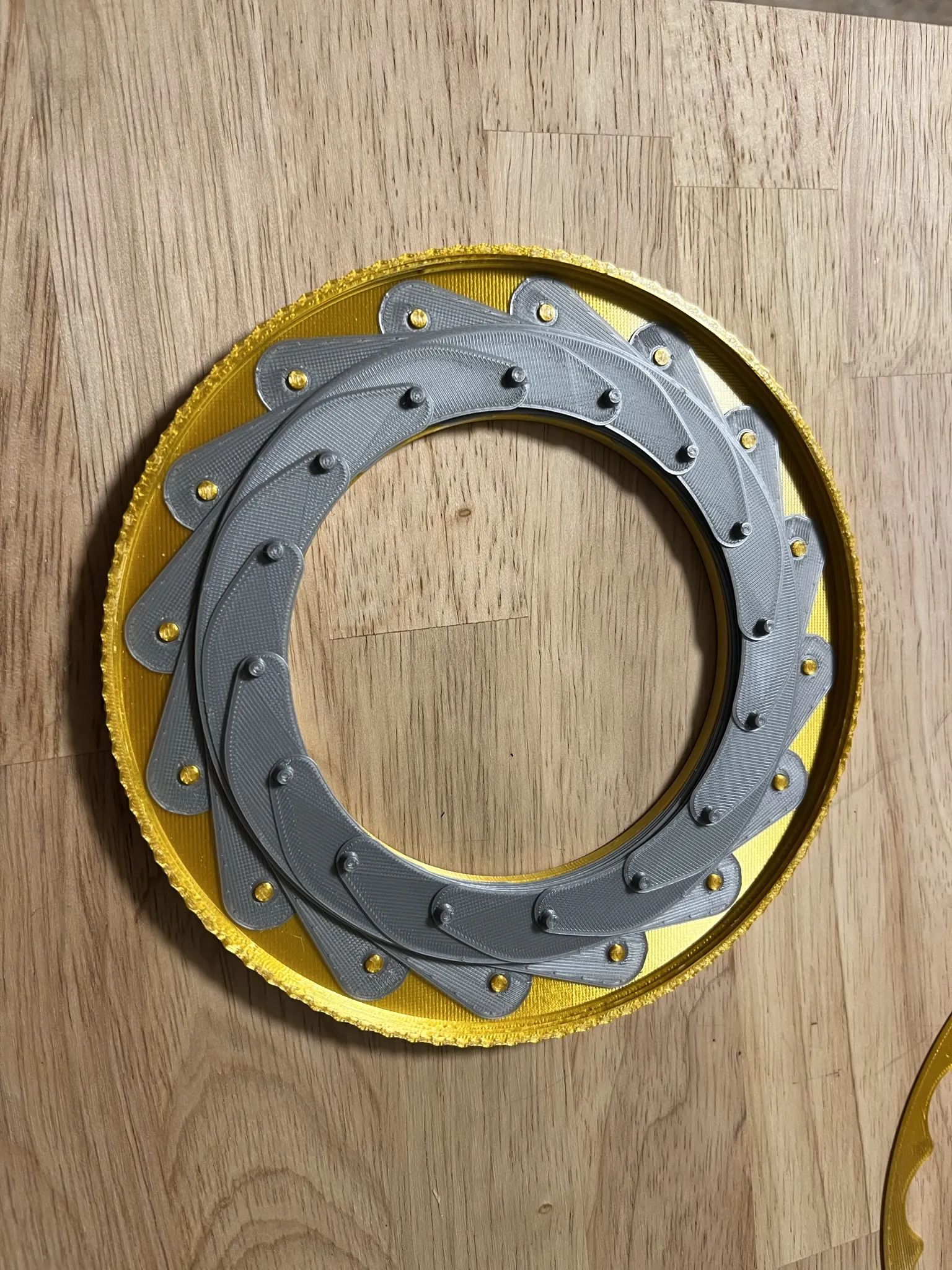 Cánh cửa iris cơ khí 16 lá có thể điều chỉnh