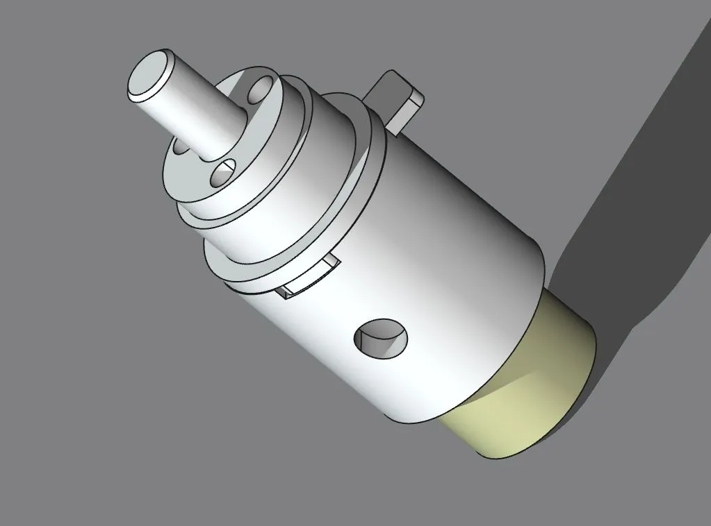 Giá đỡ công tắc xoay Airbus A320 có đèn nền - V2