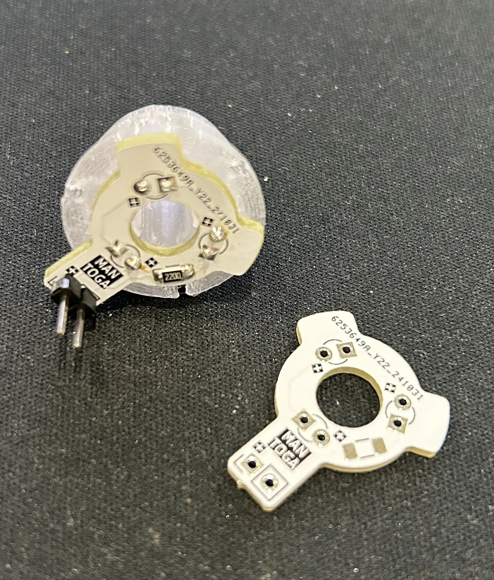 Giá đỡ công tắc xoay Airbus A320 có đèn nền - V2