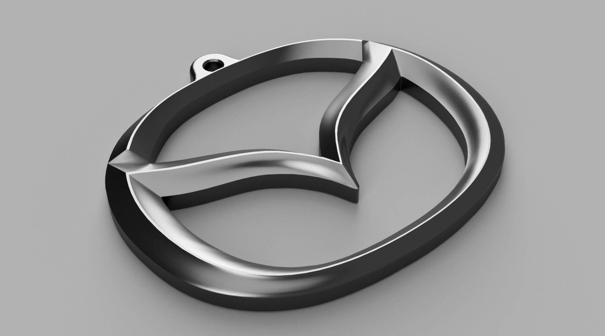 Móc khóa 3D biểu tượng Mazda