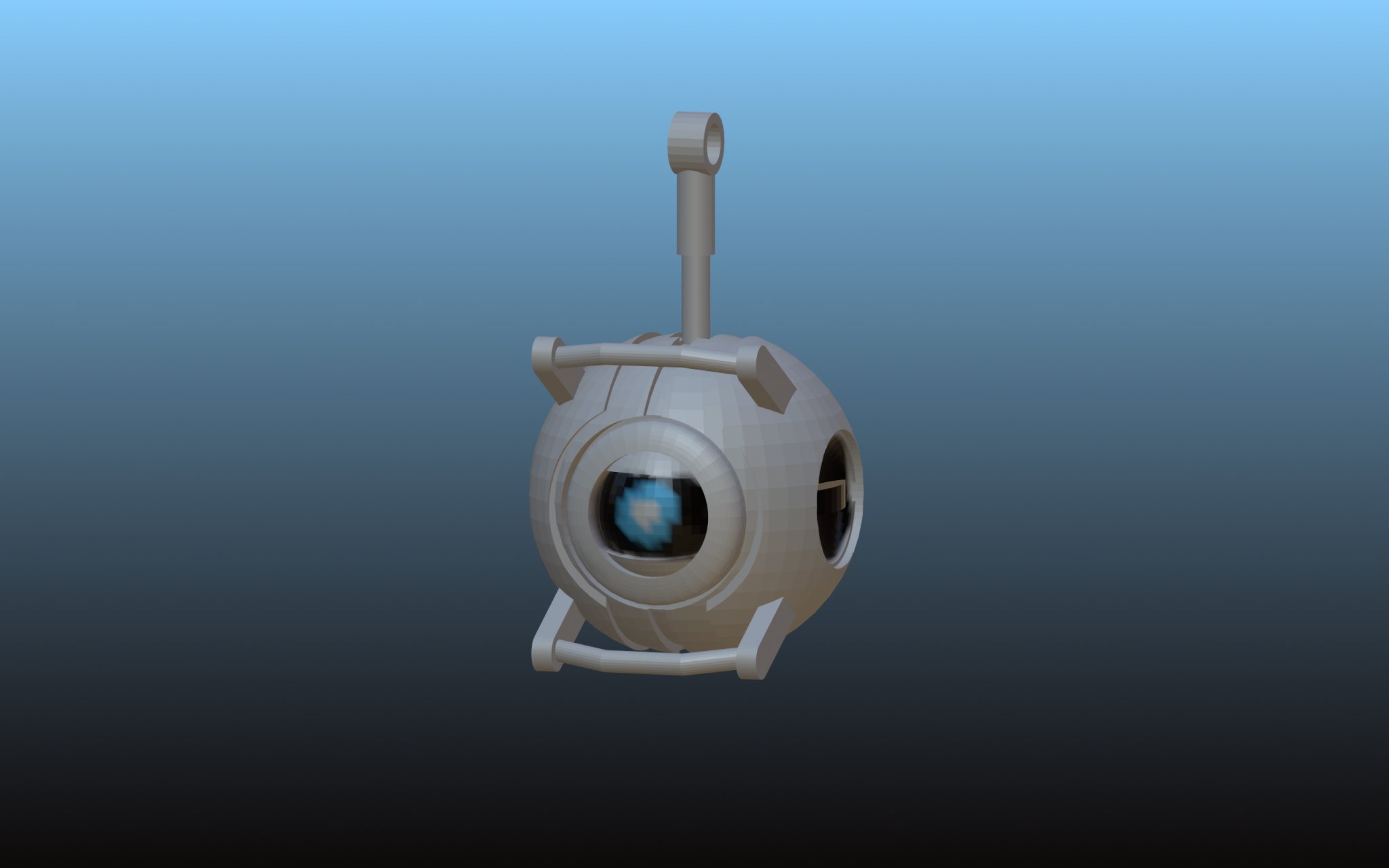 Mô hình Wheatley từ trò chơi Portal 2